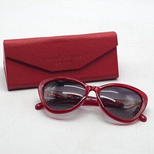Privé Revaux Womens Red Timeless C40 Polarized Sunglasses W/ Case
